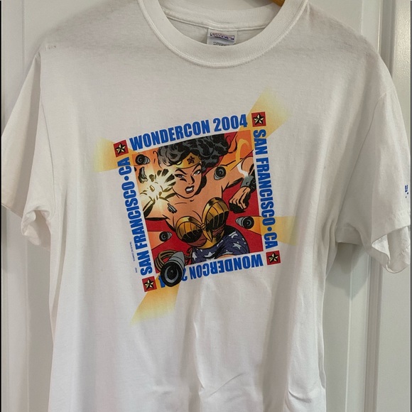 wonder woman Other - SF WONDERCON 2004 T Shirt rare wonder woman size Large